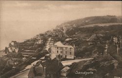 View of Town Postcard