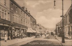 View of High Street Postcard