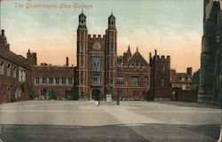 The Quadrangle, Eton College Postcard