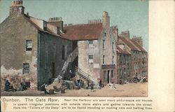 Dunbar The cats row. Postcard