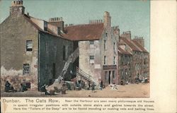 Dunbar The cats row. Scotland Postcard Postcard Postcard