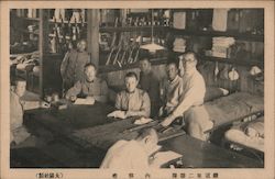 Uniformed men, Soldiers Postcard