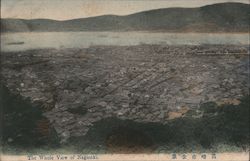 The Whole View of Nagasaki Postcard