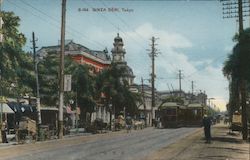 Ginza District Postcard