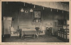 Sitting Room of Private Suite Postcard