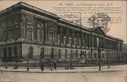 Paris - La Colonade du Louvre - A.P. Postcard