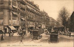 Paris(VIII) - Boulevard des Capucines Postcard