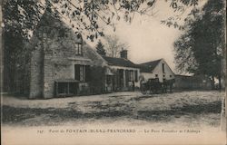 Forêt de Fontainebleau - Franchard - Le pont forestier et l'Abbayye Postcard