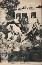Vendeuses de Casseroles Postcard