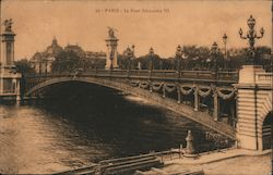 The Pont Alexandre III Postcard
