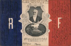 Emile Loubet, palais de l'Élysée Paris, France Postcard Postcard Postcard