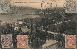 Les bords de l'Orne - Harcourt France Postcard Postcard Postcard