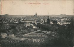 Overview Clermont-Ferrand, France Postcard Postcard Postcard