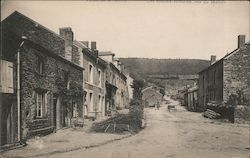 Les Hautes-Rivières, rue du mellier Postcard