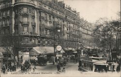 Le Boulevard Monmartre (IXe) Postcard