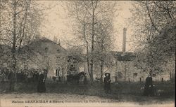 Maison Grandjean & Saeurs Postcard