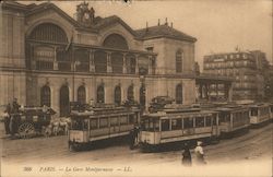 La Gare Montparnasse Postcard