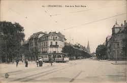 Strasbourg - Rue de la Foret Noire Postcard