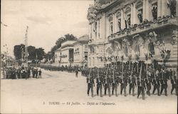 Defile de l'Infanterie - 14 Juillet Postcard