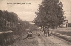 Bords de Marne Postcard