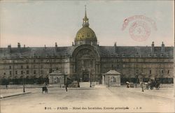 Hotel des Invalides, Main Entrance Postcard