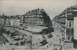 Marseille - Perspective de la Rue de la Republique Postcard