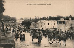 Coutances - Marche de la Croute Postcard