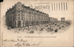 Elysee-Palace-Hotel (Champs-Elysees) Postcard