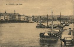 The river Meuse Postcard