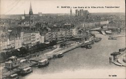 Les Quals et la Ville Pris du Transbordeur Postcard