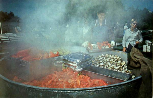 Clambake Time at Wentworth By the Sea New Castle New Hampshire