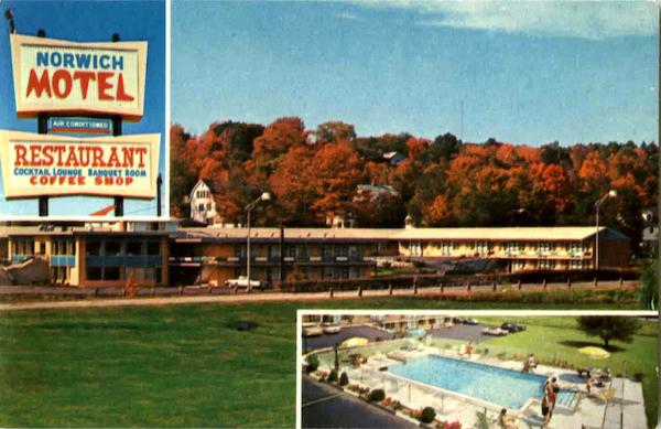 Norwich Motel, 181 West Town Sts. Norwichtown Connecticut