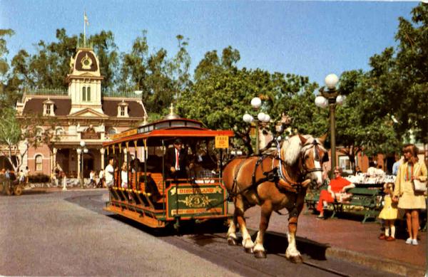 Horse-Drawn Streetcar Disney