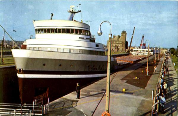 Great Lake Freighter Edward L. Ryerson Michigan Boats, Ships