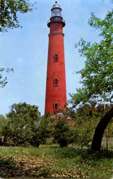 Lighthouse At Inlet Harbor Daytona Beach Florida