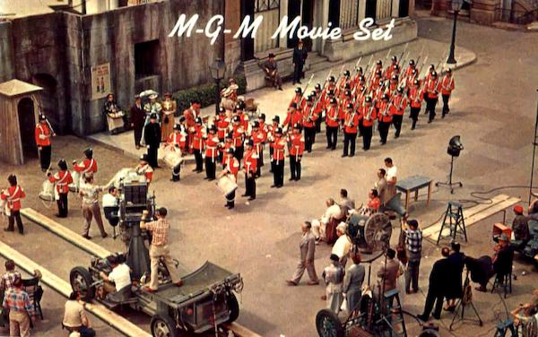 M-G-M Movie Set Hollywood California