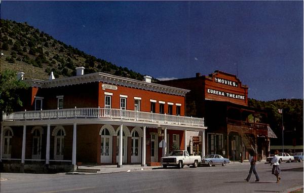 U.S.highway 50, Loneliest Road America Eureka Nevada