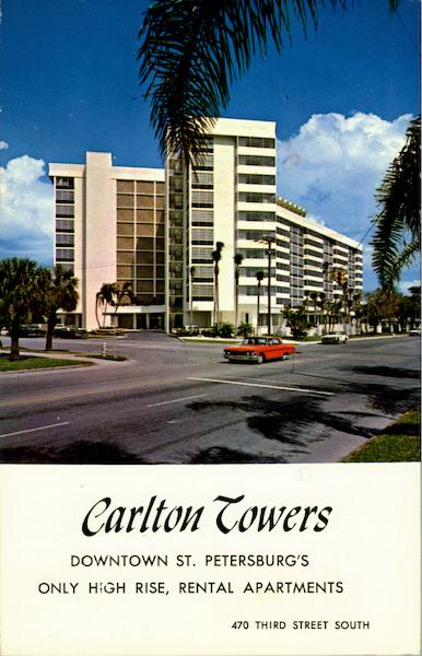 CARLTON TOWERS RENTAL APTS, 470 Third Street South St. Petersburg Florida