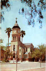 The Sacred Heart Catholic Church Of McAllen Texas Postcard Postcard