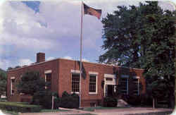 United States Post Office Rensselaer, IN Postcard Postcard