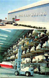 High & Dry Marina Postcard