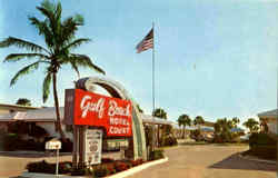 Gulf Beach Hotel, 930 Benjamin Franklin Drive Postcard
