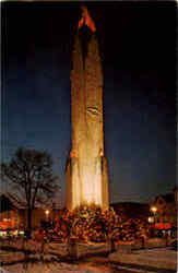 Easton Area Peace Candle Postcard