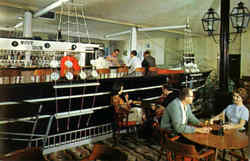 Moby Dick Lounge Postcard