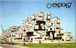 Expo 67 Montreal, PQ Canada Quebec Postcard 