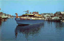 The Cruiser Sightseer In Ottens Harbor Postcard