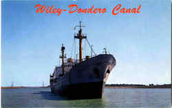Wiley Dondero Canal St. Lawrence Seaway Massena, NY Postcard Postcard