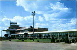 Quad City Airport Moline, IL Postcard Postcard