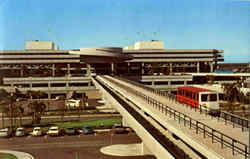 Tampa International Jetport Terminal Postcard