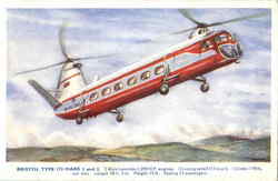 Bristol Type 173 Mark Postcard